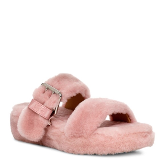 UGG Fuzz Yeah Genuine Shearling Sandal - Picture 2 of 6